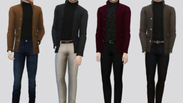 Carlos Trench Coat by McLayneSims at TSR