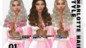 Charlotte Hairstyle by Leah Lillith at TSR