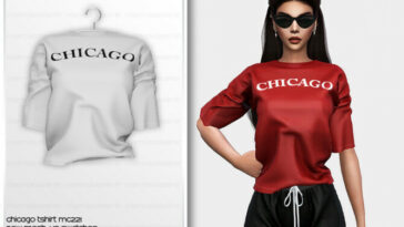 Chicago T-shirt MC221 by mermaladesimtr at TSR