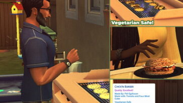 Chick’n Burger Custom Recipe by RobinKLocksley at Mod The Sims 4