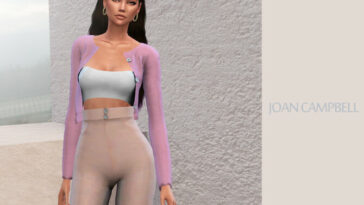 Chloe cardigan by Joan Campbell Beauty at TSR