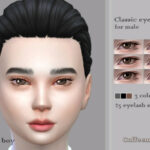 Classic eyelashes for male (Child) by coffeemoon at TSR