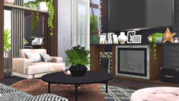 Cole Living Room by Rirann at TSR