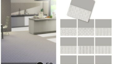 Collection 2 floor & wall tiles at Ktasims