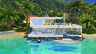 Coral Residence by alexiasi at Mod The Sims 4