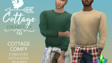 Cottage Comfy Sweater by SimmieV at TSR