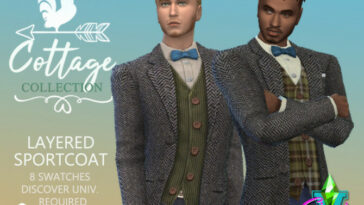 Cottage Layered Sportscoat by SimmieV at TSR