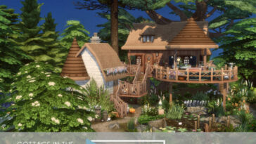 Cottage in the Trees by SIMSBYLINEA at TSR