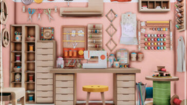 Craft room by Mini Simmer at TSR