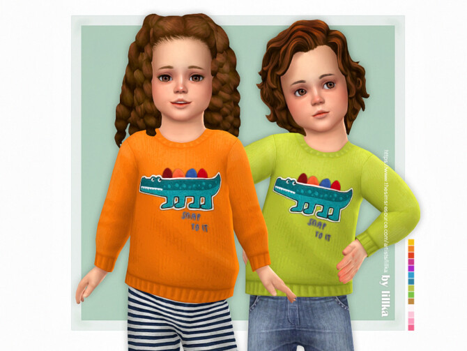 Crocodile Sweater by lillka at TSR