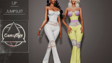 Dolled Up Jumpsuit by Camuflaje at TSR