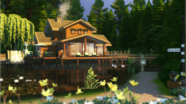 Dreamy Lake Cottage by Moniamay72 at TSR