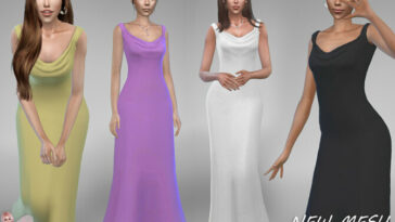Dress Estefania 1 by Jaru Sims at TSR