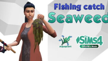 Edible Seaweed: Fishing reward and Cooking ingredients at Mod The Sims 4