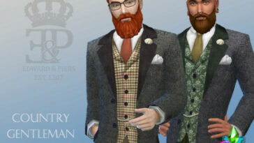 Edward & Piers Country Gentleman suit by SimmieV at TSR