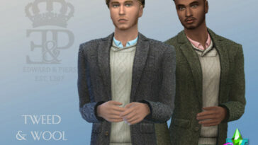 Edward & Piers Tweed & Wool by SimmieV at TSR