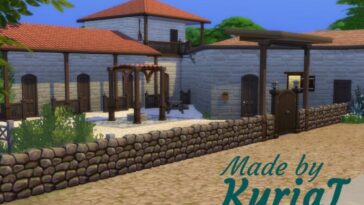 Efesos House at KyriaT’s Sims 4 World