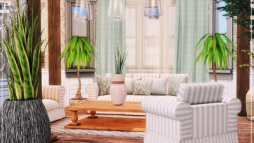 Ellie Living Room by MychQQQ at TSR