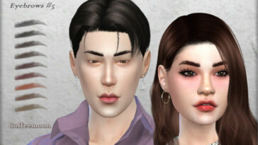Eyebrows #5 by Coffeemoon at TSR