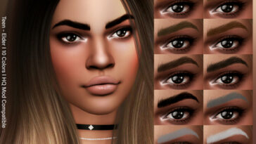 Eyebrows NB27 at MSQ Sims