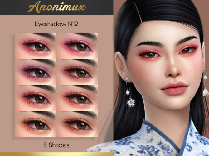 Eyeshadow N12 by Anonimux Simmer at TSR
