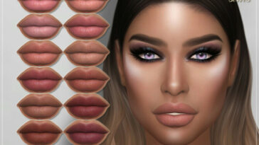 FRS Lipstick N261 by FashionRoyaltySims at TSR