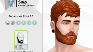 Facial Hair Style 20 by David_Mtv at TSR