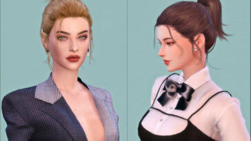 Female Hair G47 by DaisySims at TSR