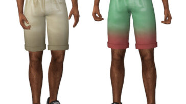 Francis Summer Shorts by CherryBerrySim at TSR