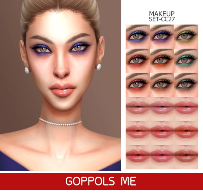 GPME-GOLD MAKEUP SET CC27 at GOPPOLS Me