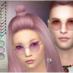 Glasses Lenonki by BAkalia at TSR