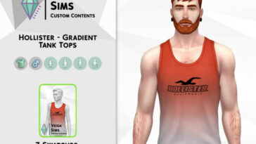 Gradient Tank Tops by David_Mtv at TSR