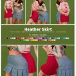 HEATHER SKIRT at Candy Sims 4