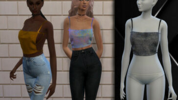 Halter Vest by chrimsimy at TSR
