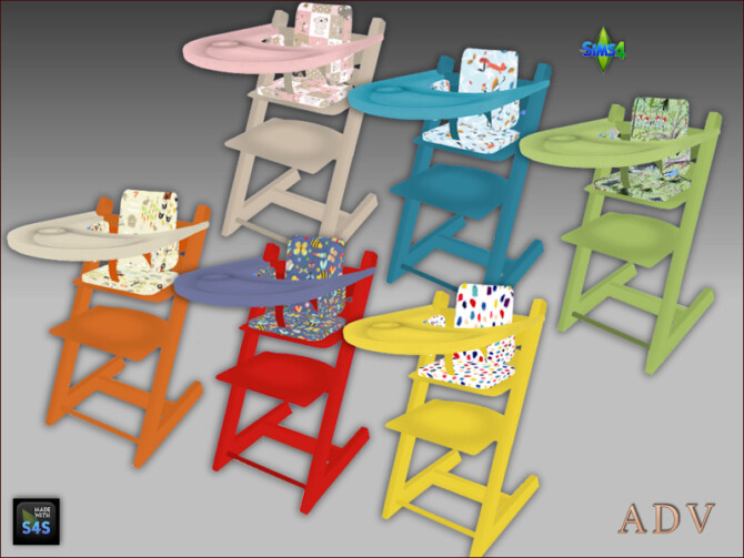 High chairs for toddlers at Arte Della Vita