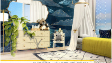 Indigo Apartment Child Bedroom by Lhonna at TSR