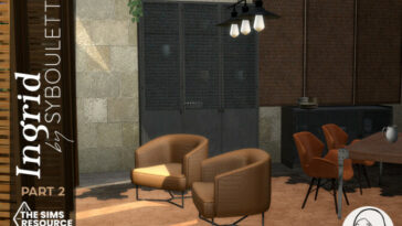 Ingrid dining room set Part 2 by Syboubou at TSR