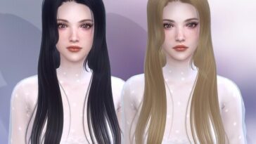J066 Treasure hair at Newsea Sims 4