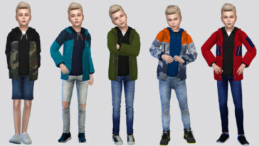 Jones Snowboard Jacket Boys by McLayneSims at TSR
