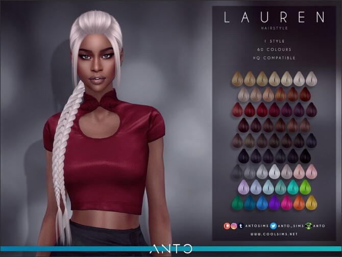 Lauren hair by Anto at TSR