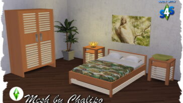 Legend bedroom conversion by Chalipo at All 4 Sims