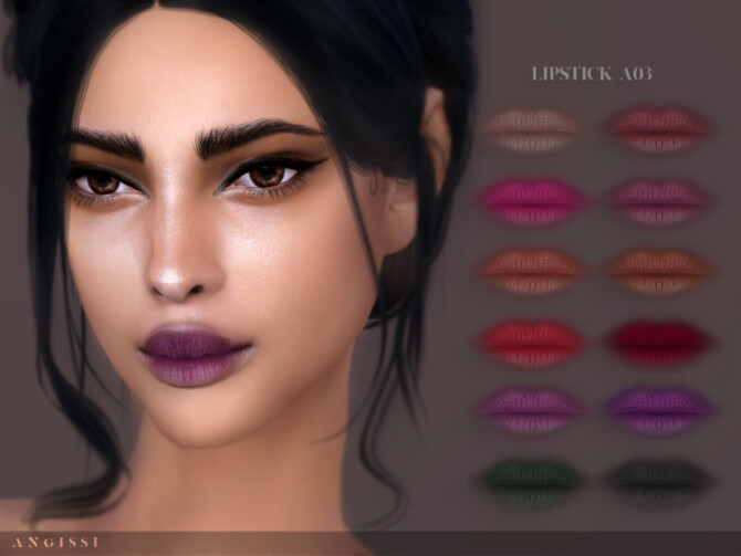 Lipstick A03 by ANGISSI at TSR