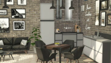 Living / Dining and Kitchen Room Manhatten by Flubs79 at TSR