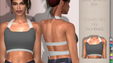 Lore Sports Bra by PlayersWonderland at TSR