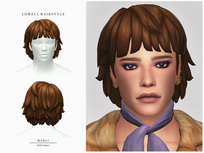 Lowell Hairstyle by Merci at TSR