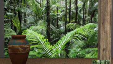 MB Magic Mural Jungle by matomibotaki at TSR