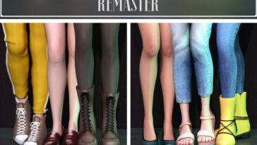 MMD Conversion Shoes Pack Remaster at Astya96