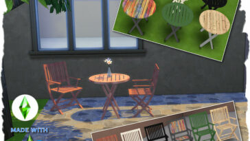 Mai Outdoor Set by Chalipo at All 4 Sims