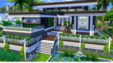Maneetara Modern House NoCC by autaki at TSR