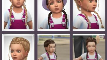 Manon Toddler Hair at Birksches Sims Blog